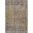 8' X 10' Brown And Taupe Abstract Washable Area Rug With UV Protection