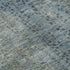 8' Blue And Gray Abstract Washable Round Rug With UV Protection