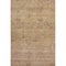 5' X 8' Coral And Taupe Abstract Washable Area Rug With UV Protection