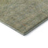 8' X 10' Green And Beige Abstract Washable Area Rug With UV Protection