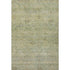 8' X 10' Green And Beige Abstract Washable Area Rug With UV Protection