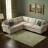 8' X 10' Green And Beige Abstract Washable Area Rug With UV Protection