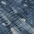 5' X 8' Blue And Ivory Abstract Washable Area Rug With UV Protection