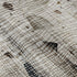 8' Linen And Beige Abstract Washable Round Rug With UV Protection