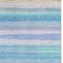 8' X 10' Aqua And Lavender Striped Washable Area Rug With UV Protection