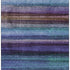 5' X 8' Blue And Purple Striped Washable Area Rug With UV Protection
