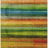 8' X 10' Green And Teal Striped Washable Area Rug With UV Protection