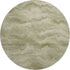 8' Sage And Beige Abstract Washable Round Rug With UV Protection