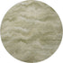 8' Sage And Beige Abstract Washable Round Rug With UV Protection