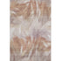 9' X 12' Copper And Ivory Abstract Washable Area Rug With UV Protection