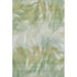 5' X 8' Green And Ivory Abstract Washable Area Rug With UV Protection
