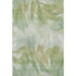 8' X 10' Green And Ivory Abstract Washable Area Rug With UV Protection