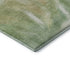 8' X 10' Green And Ivory Abstract Washable Area Rug With UV Protection