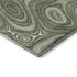 5' X 8' Sage And Ivory Geometric Washable Area Rug With UV Protection