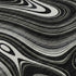 5' X 8' Black And Ivory Geometric Washable Area Rug With UV Protection