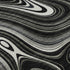 8' X 10' Black And Ivory Geometric Washable Area Rug With UV Protection
