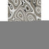 5' X 8' Ivory And Charcoal Geometric Washable Area Rug With UV Protection