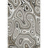 5' X 8' Ivory And Charcoal Geometric Washable Area Rug With UV Protection