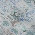 5' X 8' Blue And Ivory Patchwork Washable Area Rug With UV Protection