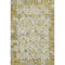 5' X 8' Gold And Ivory Patchwork Washable Area Rug With UV Protection