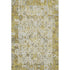 8' X 10' Gold And Ivory Patchwork Washable Area Rug With UV Protection