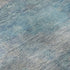 8' X 10' Aqua And Beige Abstract Washable Area Rug With UV Protection