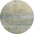 8' Wheat And Beige Abstract Washable Round Rug With UV Protection