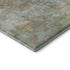 8' Wheat And Beige Abstract Washable Round Rug With UV Protection