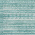8' X 10' Aqua And Ivory Striped Washable Area Rug With UV Protection