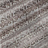 5' X 8' Brown And Beige Striped Washable Area Rug With UV Protection