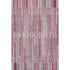 9' X 12' Blush And Silver Striped Washable Area Rug With UV Protection