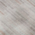 8' X 10' Coral And Beige Striped Washable Area Rug With UV Protection