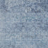 8' X 10' Blue And Denim Blue Abstract Washable Area Rug With UV Protection