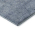 8' X 10' Blue And Denim Blue Abstract Washable Area Rug With UV Protection