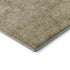 8' X 10' Copper And Beige Abstract Washable Area Rug With UV Protection