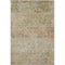 5' X 8' Gold And Beige Abstract Washable Area Rug With UV Protection