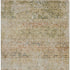 5' X 8' Gold And Beige Abstract Washable Area Rug With UV Protection