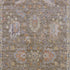 8' X 10' Brown And Lavender Oriental Washable Area Rug With UV Protection