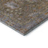 8' X 10' Brown And Lavender Oriental Washable Area Rug With UV Protection