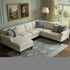 9' X 12' Fern Green And Denim Blue Oriental Washable Area Rug With UV Protection