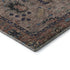 5' X 8' Coffee And Copper Oriental Washable Area Rug With UV Protection