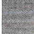 5' X 8' Brown And Beige Striped Washable Area Rug With UV Protection
