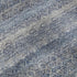 5' X 8' Blue And Beige Striped Washable Area Rug With UV Protection