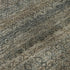 8' X 10' Chocolate And Gray Striped Washable Area Rug With UV Protection