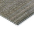 8' X 10' Khaki And Beige Striped Washable Area Rug With UV Protection