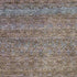 5' X 8' Brown And Blue Striped Washable Area Rug With UV Protection