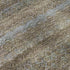 5' X 8' Brown And Blue Striped Washable Area Rug With UV Protection