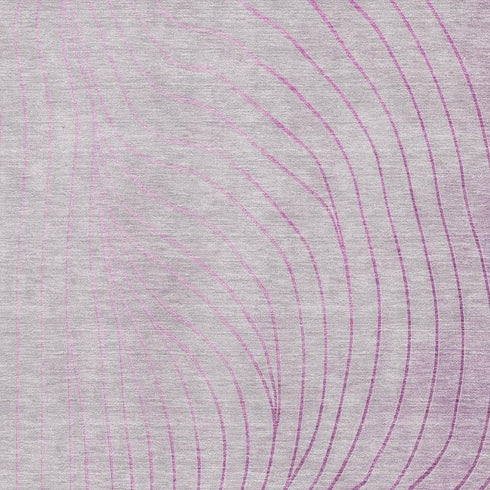 5' X 8' Blush And Linen Abstract Washable Area Rug With UV Protection