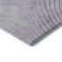 9' X 12' Lavender And Silver Abstract Washable Area Rug With UV Protection