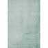 8' X 10' Mint Green And Silver Abstract Washable Area Rug With UV Protection